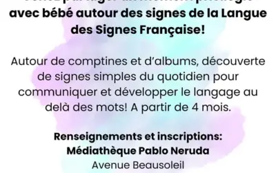 Ateliers bébés signes